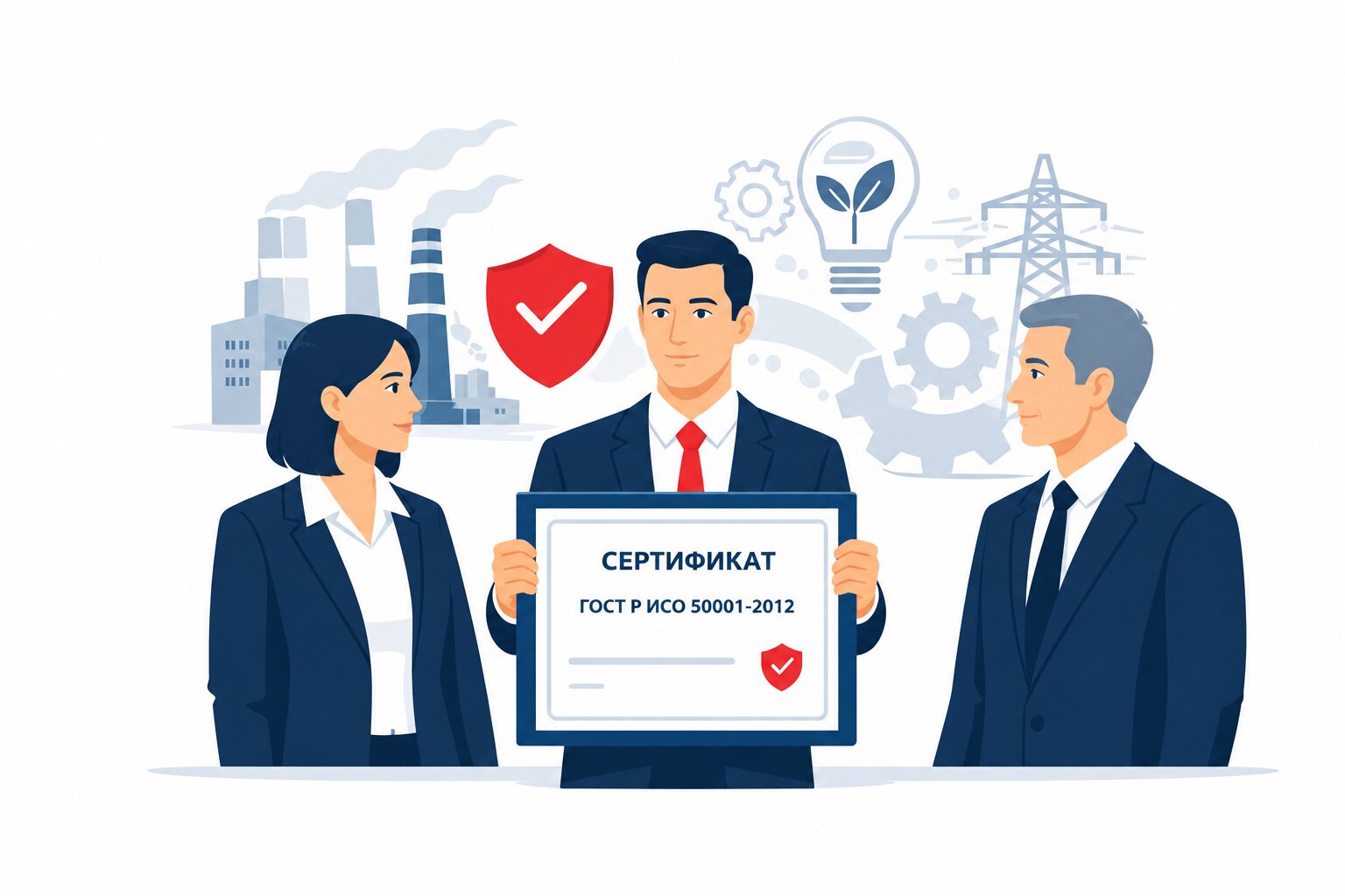Оформление сертификата ГОСТ Р ИСО 50001-2012 в Смоленске и по всей Смоленской области