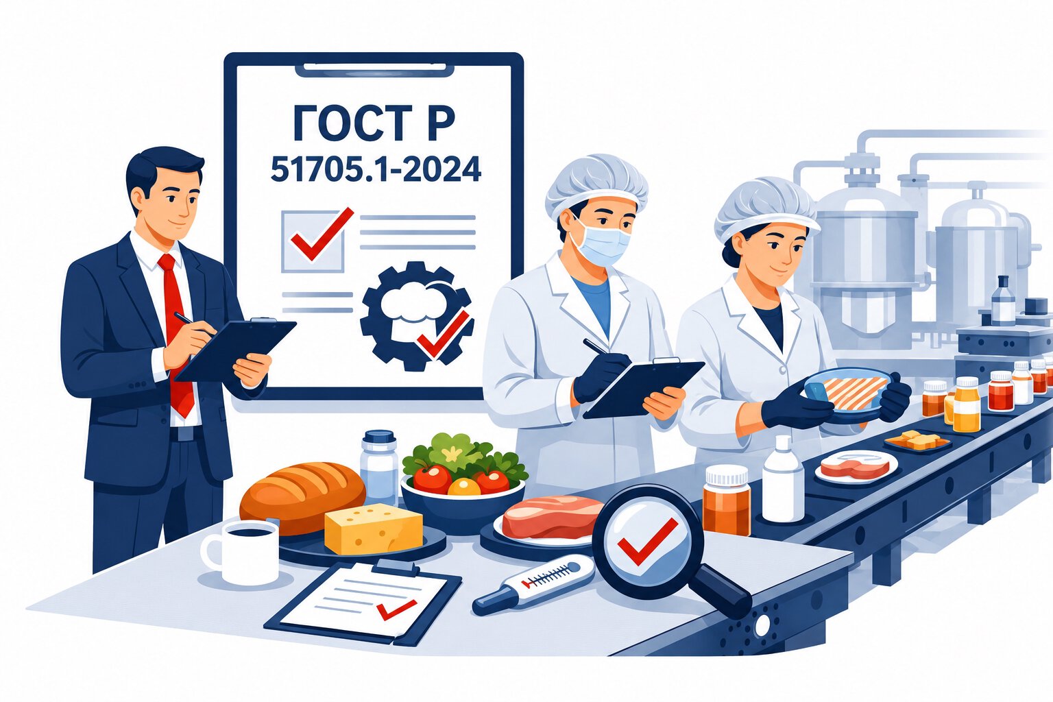 Оформление ГОСТ Р 51705.1 2024 ХАССП в Смоленске