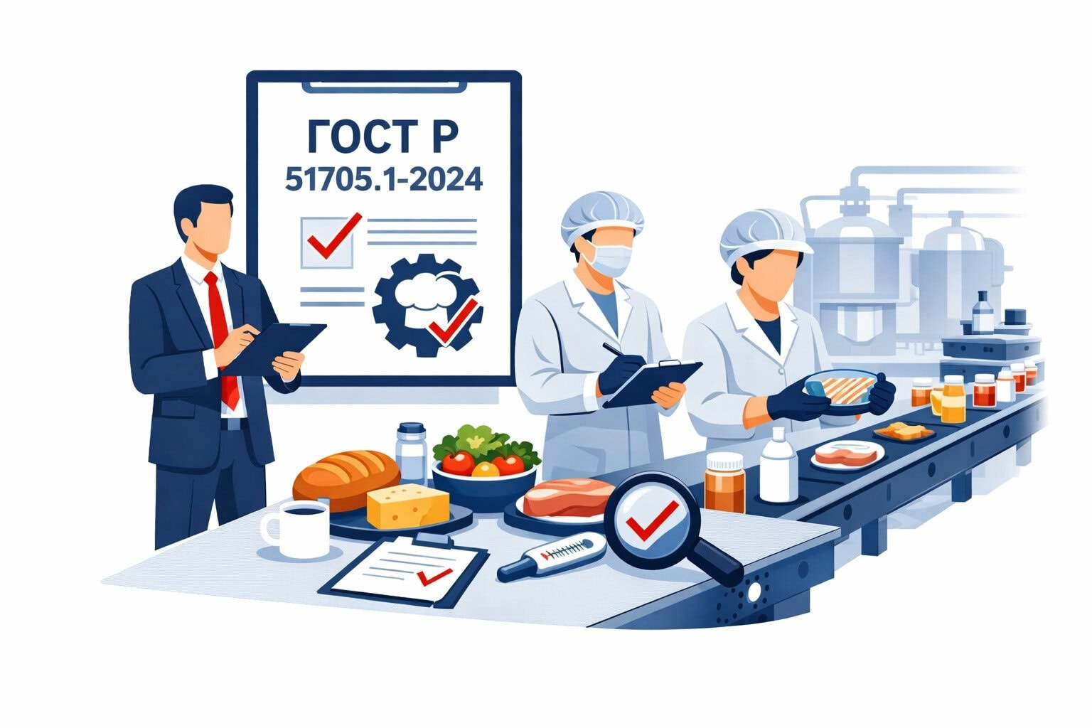 Оформление ГОСТ Р 51705.1 2024 ХАССП в Смоленске